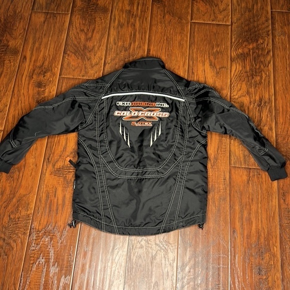 FXR Racing Cold  Cross Flotex Jacket Youth size 8 - Picture 2 of 11